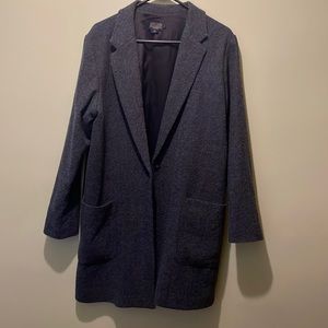 Pendleton XL Hudson Wool Jacket; Grey Mix/Black Twill, excellent condition